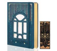 TIEFOSSI Dotted Journal Notebook for Men & Women, Dragon Notebook with Hollow Out Cover Design, A5 Hardcover Journal with Bookmark for Boy, 160 GSM Thick Paper and 192 Numbered Pages