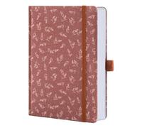 TIEFOSSI Dotted Journal Notebook for Women, A5 Dotted Grid Notebook for Writing, 190 Numbered Pages, 160 GSM Thick Paper, Travel Daily Journal, for Work Home School, Note Taking, Business