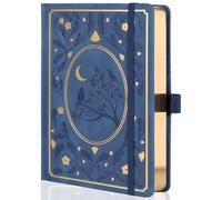 TIEFOSSI Lined Journal Notebook, A5 Hardcover Ruled Journals for Writing Women, 100gsm Thick Paper, 320 Numbered Pages, for Journaling Organization