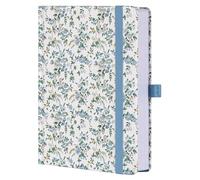 TIEFOSSI Lined Journal Notebook for Women, A5 Dotted Grid Notebook for Writing, 190 Numbered Pages Thick Paper, Travel Daily Journal, for Work Home School, Note Taking, Business, 8.4 X 5.8 In
