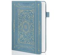TIEFOSSI Lined Notebook, 100gsm Thick Paper, Hardcover College Ruled Journals for Women Men, 320 Numbered pages, for Travel, School and Office Use