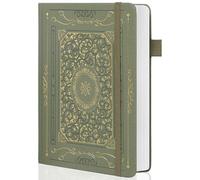 TIEFOSSI Lined Notebook, 100gsm Thick Paper, Hardcover College Ruled Journals for Women Men, 320 Numbered pages, for Travel, School and Office Use