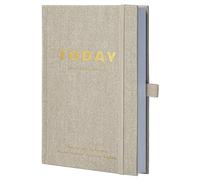 TIEFOSSI Mindfulness Journal, Gratitude Journal Notebook for Women, Daily Guided Self Care Journal with Prompts,120Gsm Thick Paper Self Help & Reflection Planner