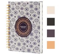 TIEFOSSI Spiral Notebook Journal - College Ruled/Line Spiral Diary 237 x 178 mm - College Rule - Office Journal - B5 Letter Notebook for Work Study - 100gsm Thick Paper 200 Pages