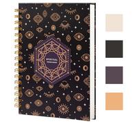 TIEFOSSI Spiral Notebook Journal - College Ruled/Line Spiral Diary 237 x 178 mm - College Rule - Office Journal - B5 Letter Notebook for Work Study - 100gsm Thick Paper 200 Pages