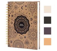 TIEFOSSI Spiral Notebook Journal - College Ruled/Line Spiral Diary 237 x 178 mm - College Rule - Office Journal - B5 Letter Notebook for Work Study - 100gsm Thick Paper 200 Pages