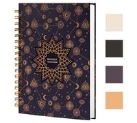 TIEFOSSI Spiral Notebook Journal - College Ruled/Line Spiral Notebook 237 x 178 mm - Spiral Notebook College Rule - Office Journal - B5 Letter Notebook for Work Study - 100gsm Thick Paper 200 Pages
