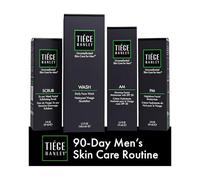 Tiege Hanley 90-Day Large Essential Skin Care Routine For Men (Level 1) - Smooth, Hydrate, And Protect Your Skin Men'S Skincare Set Includes Face Wash, Facial Scrub, & Am Pm Moisturizer's
