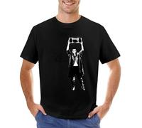 TIEGUAN Say-Anything-Dobler-T-Shirt-Sports-Fan-t-Shirts-Shirts-Graphic-tees-t-Shirts-for-Men Black BlackM