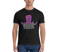 TIEGUAN Tony-Harrison-Outrage-T-Shirt-Funny-t-Shirt-Slim-fit-t-Shirts-for-Men Black Blacks