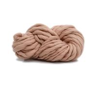 TIEHANZI Yarn for Crocheting 250g Super Thick Natural Wool Chunky Yarn Felt Wool Roving Yarn DIY Roving Knit Blanket Hand Knitting Spin Yarn DIY Blanket Supplies Crochet Kit (Color : 8)