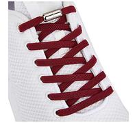 Tieless Elastic Shoe Laces, No Tie Shoelaces for Kids/Adults Burgundy