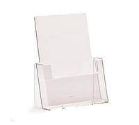 TIELO Clear Freestanding Countertop Leaflet Literature Holder Brochure Dispenser Multiple Sizes (2, A5)