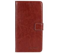 TienJueShi Brown Book Stand Retro Flip Leather Protector Phone TPU Silicone Case For Nokia 106 2023 1.8 inch Gel Cover Etui Wallet