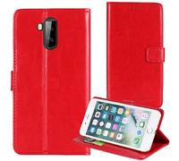 TienJueShi Red Book Stand Retro Business Flip Leather Protector Phone Case For Ulefone Armor X3 5.5 inch Cover Etui Wallet