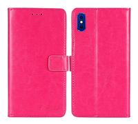 TienJueShi Rosa Book Stand Premium Retro Business Flip Leather Protector Phone Case For imo q2 plus 4 inch Cover Etui Wallet