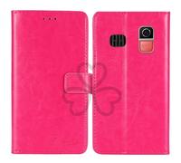 TienJueShi Rosa Book Stand Retro Business Flip Leather Protector Phone Case Cover Etui Wallet For CHAKEYAKE Big Button 2.4 inch