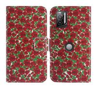 TienJueShi Rosa Book Stand Retro Business Flip Leather Protector Phone Case Cover Etui Wallet For Crosscall Stellar M6 M6E 6.1 inch