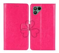 TienJueShi Rosa Book Stand Retro Business Flip Leather Protector Phone Case For Fairphone 4 6.3 inch Cover Etui Wallet