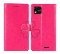 TienJueShi Rosa Book Stand Retro Business Flip Leather Protector Phone Case For IMO Q2 Pro 4 inch Cover Etui Wallet
