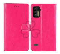 TienJueShi Rosa Book Stand Retro Flip Leather Protector Phone TPU Silicone Case For Ulefone Power Armor 13 6.81 inch Gel Cover Etui Wallet