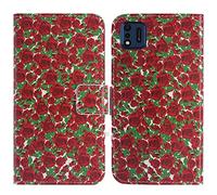 TienJueShi Rosa Flower Fashion Stand TPU Silicone Book Stand Flip PU Leather Protector Phone Case For IMO Q5 5.5 inch Cover Etui Wallet