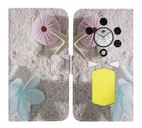 TienJueShi Sea Star Fashion Style Book Stand Flip PU Leather Magnet Card slot Protector Phone Case Cover Etui Wallet For Ulefone Armor 29 Ultra 5G 6.67 inch Dark Blue