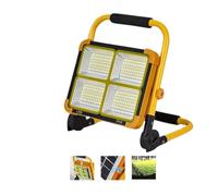 TIEOAXFT 1000w Solar Flood Light Portable LED Reflector Spotlight Rechargeable Projector Floodlight Emergent Solar Portable Lamp