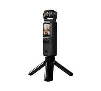 TIEOAXFT Action Camera Pocket 4K Cam Sport Touchscreen Moto Recording Vlogging 4X Zoom Motorcycle for Bike Cycling Outdoor WiFi(With 128G Card,With bracket)