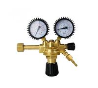TIEOAXFT AR Reducer Carbon Dioxide Regulator Welding Weld Gauge Mig Tig Flow Meter with Grommet/Nut Regulator