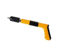 TIEOAXFT Handheld Powerful Concrete Nail Gun Dedicated Mini Nailer Wall Concrete Nail Gun Flooring Roofing Framing Palm Gun(Orange)