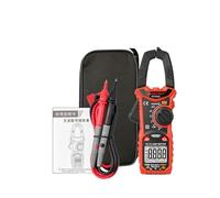TIEOAXFT HT208 206 Digital Clamp Meter Pro 1000A 1000V AC DC Current Clamp True RMS Pliers Ammeter Voltmeter VFD REL Ohm Capacitor Tester(HT206D 600A AC DC)