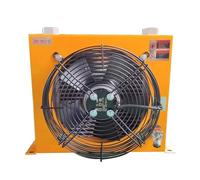 TIEOAXFT Hydraulic Air-cooled Radiator AH1012T-CA Hydraulic Air Cooler DC 12V/24V/AC 220/V/380V 100L/min Hydraulic System Radiator 1400rpm(AC220/V)