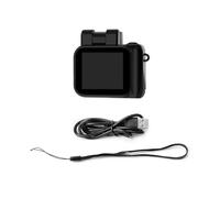 TIEOAXFT Mini Camera With Screen HD 1080p With Flash Lamp And Battery Dock Portable Retro Ultra Compact Video Recorder Y4000(Camera Add 32G,Black)