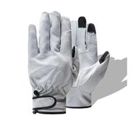 TIEOAXFT Product Split Leather Welding Work Gloves Wear-resistant Safety Gloves For Workers Leather Working Glove 321(XXL)