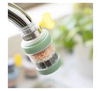 TIEOAXFT Removable 6-layer Faucet Filter Extenders Universal Splash-proof Water-saving Device Kitchen Tap Water Filter Nozzle Washable(C3)