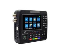 TIEOAXFT V10 Finder Pro+ Satellite TV Finder Meter DVB-S/S2/S2X/T/T2/C/H.265+AHD(8MP) 4.3inch PK V8 Finder Pro 2 Sat
