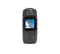 TIEOAXFT WiFi Mini Camera 4K HD Portable Digital Video Recorder Back Clip Police Body Cam Night Vision Sports Miniature Camcorder