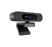 TIEOAXFT Windows Hello 2K Webcam 1080P Web Camera PC, IR Recognition, with Noise-Reduction Mics for Streaming Conferencing(1080P)