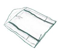 Tier PVC Greenhouse Cover with Zipper Access for Herbs | Tent Style, Replacement for Rackless Mini House, Seed Starting in Backyard, Protects Young Plants