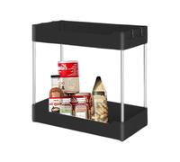 Tier Under Cabinet Organizer - Storage Shelf Rack, Multi-Purpose Under Sink Organizer | Bathroom Kitchen Vanity Shelf for Pantry Cabinets | Undersink Storage Organizers for Daily Use