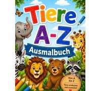 Tiere A-Z Ausmalbuch