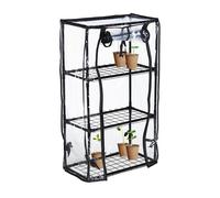 Tiered pvc film greenhouse for balcony multi-level garden tent lightweight