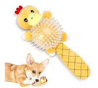 Tierglück Squeaky Plush Dog Toys,Squeaky Dog Toys for Large Dogs, Indestructible Dog Toy Durable Puppy Teething Toys Plush Duck Dog Toy to Keep Them Busy