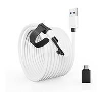 Tiergrade Link Cable 6 m Compatible with Meta Quest 3/Quest 2/Pro, PICO4/Pro, High Speed PC Data Transfer with 5 Gbps, USB 3.2 Gen1 to USB C Cable Accessories for VR Headset and Gaming PC