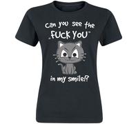 Tierisch Can You See The Fuck You In My Smile!? T-Shirt black L