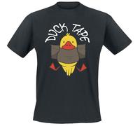 Tierisch Duck Tape T-Shirt black L