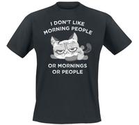 Tierisch I Don’t Like Morning People... T-Shirt black S
