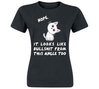Tierisch Nope. It Looks Like Bullshit From This Angle Too T-Shirt black S