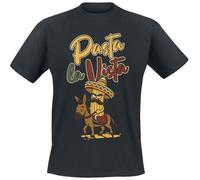 Tierisch Pasta La Vista T-Shirt black L